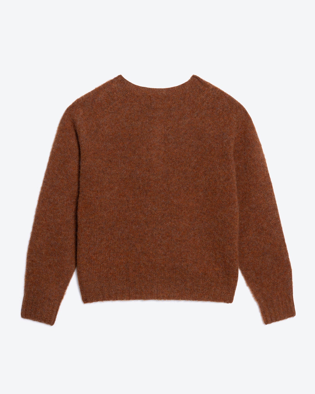 Lowie Whisky Brushed Boxy Cardigan