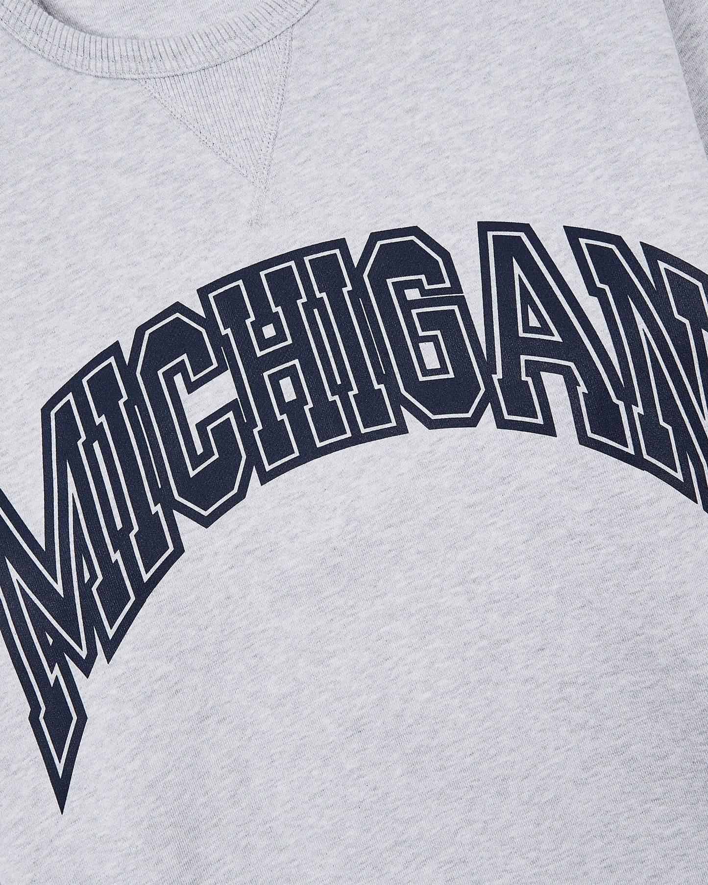 University of Michigan Heavyweight Cotton Terry Crewneck