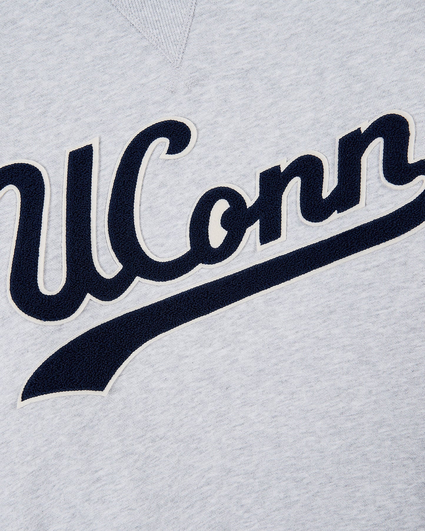 University of Connecticut Heavyweight Cotton Terry Crewneck