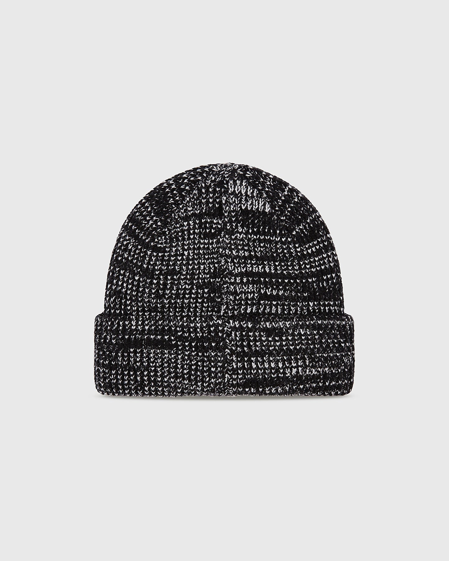 New York Black Yankees Felt Logo Ribbed Beanie
