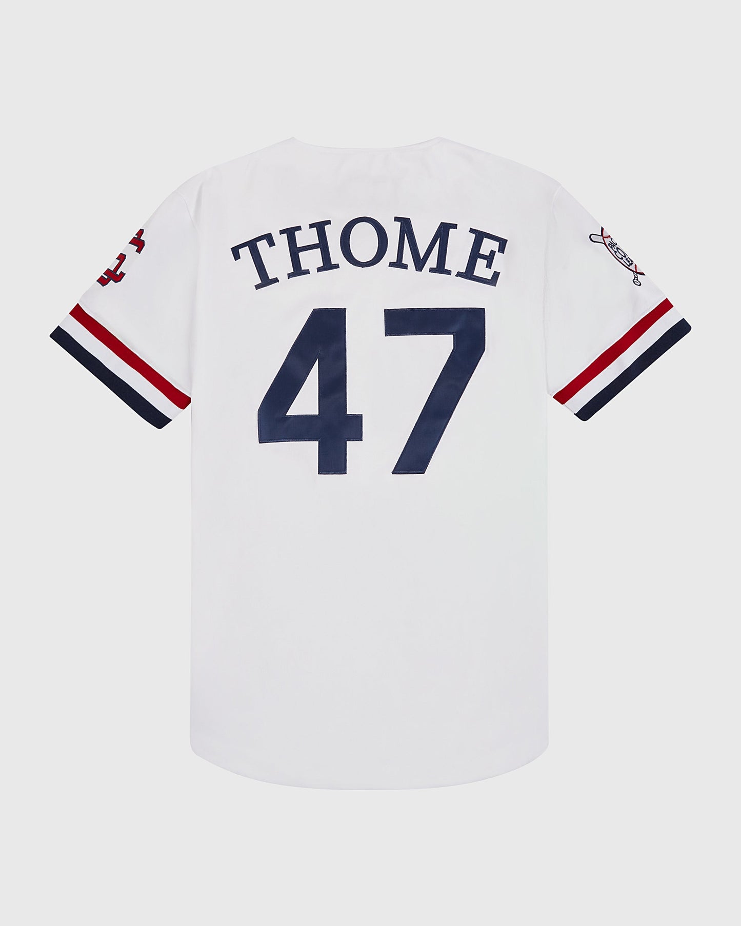 Jim Thome Colorado Springs Sky Fox Button Up Jersey