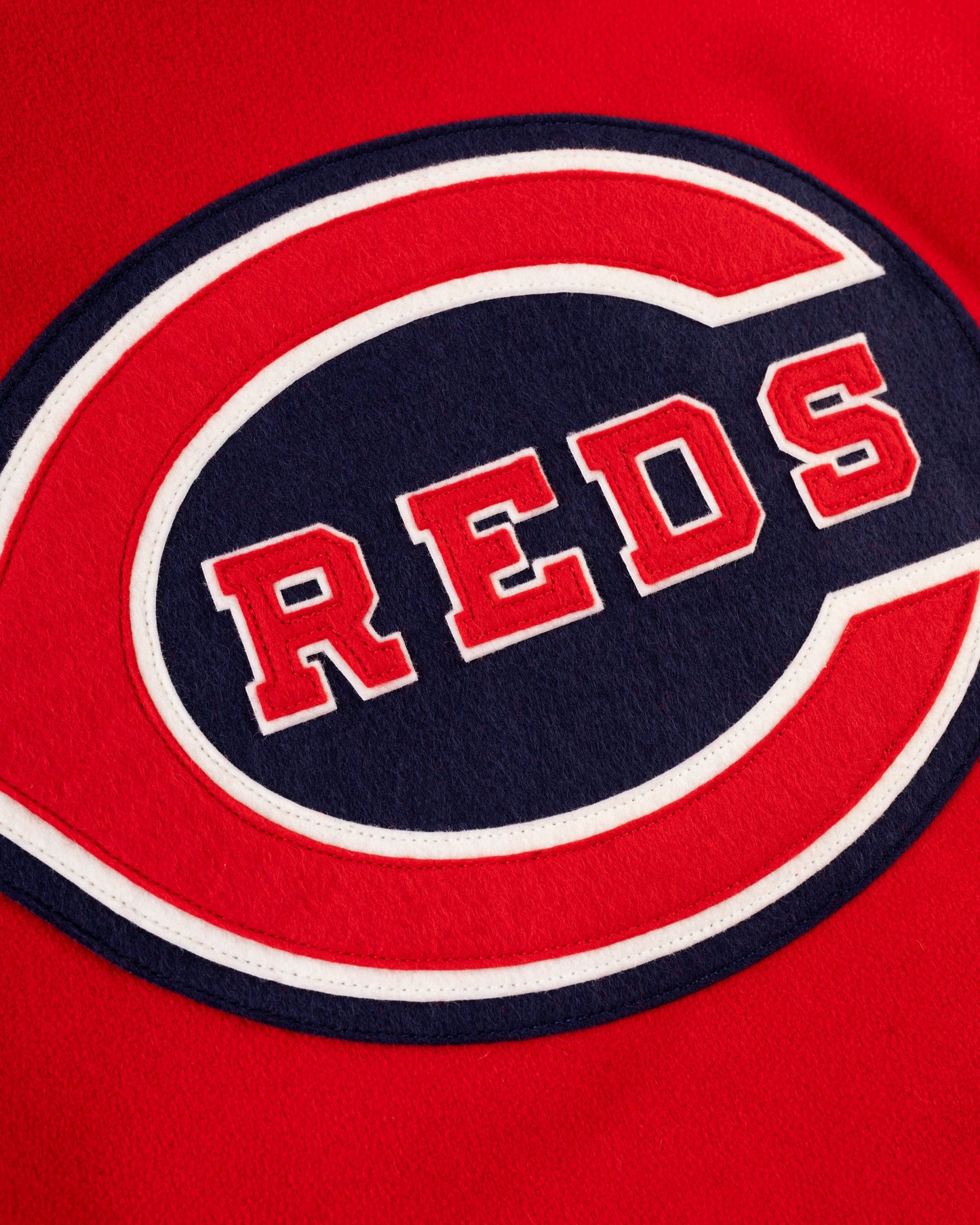 Cincinnati Reds 1940 Authentic Wool & Leather Jacket