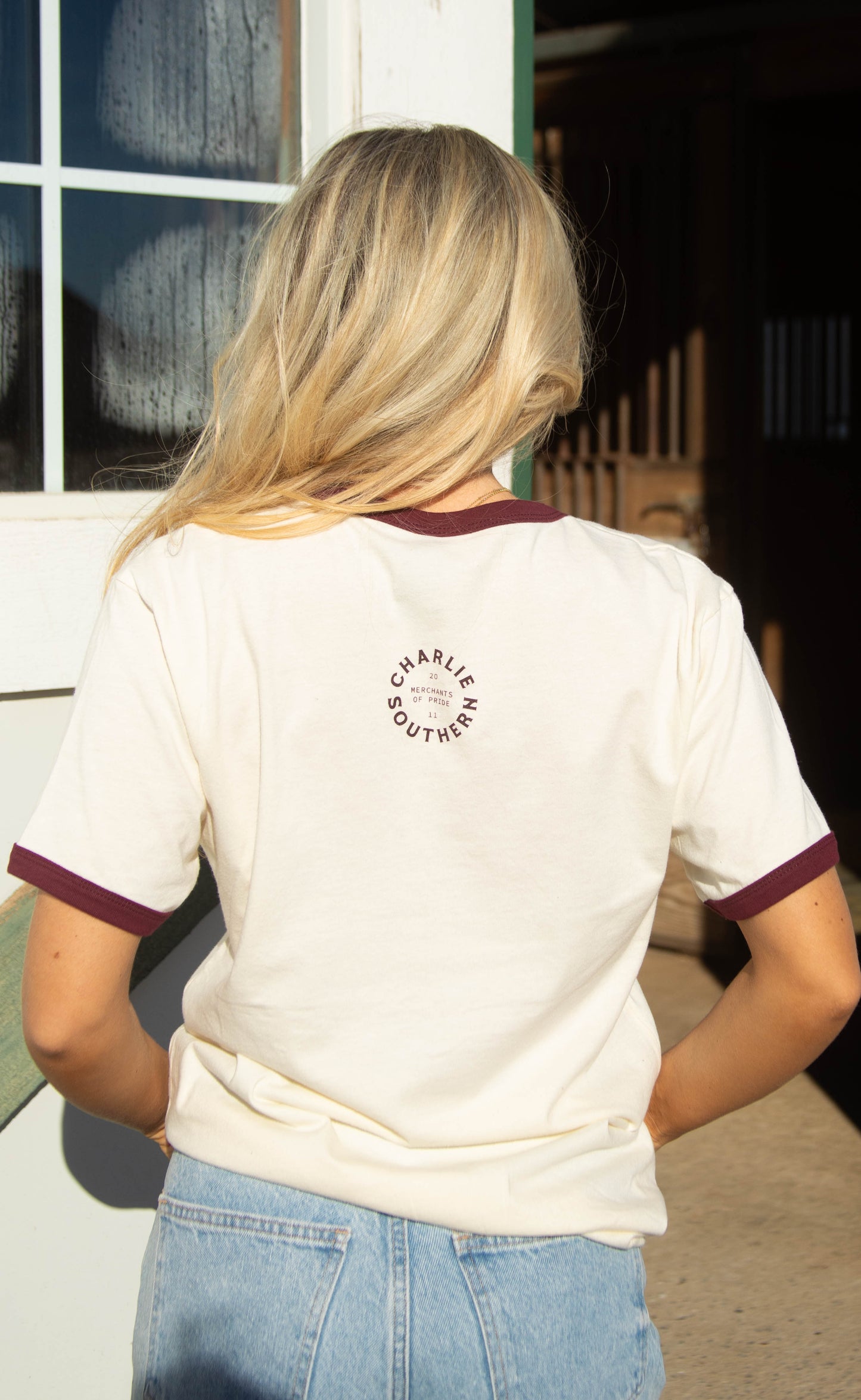 charlie southern: country spirit ringer tee