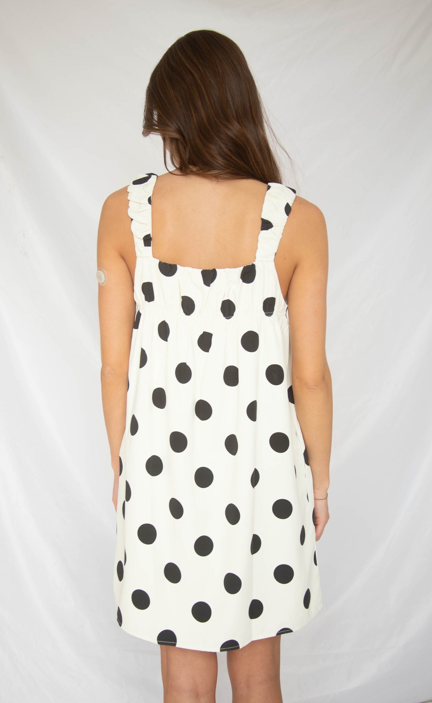 insider edition polka dot mini dress