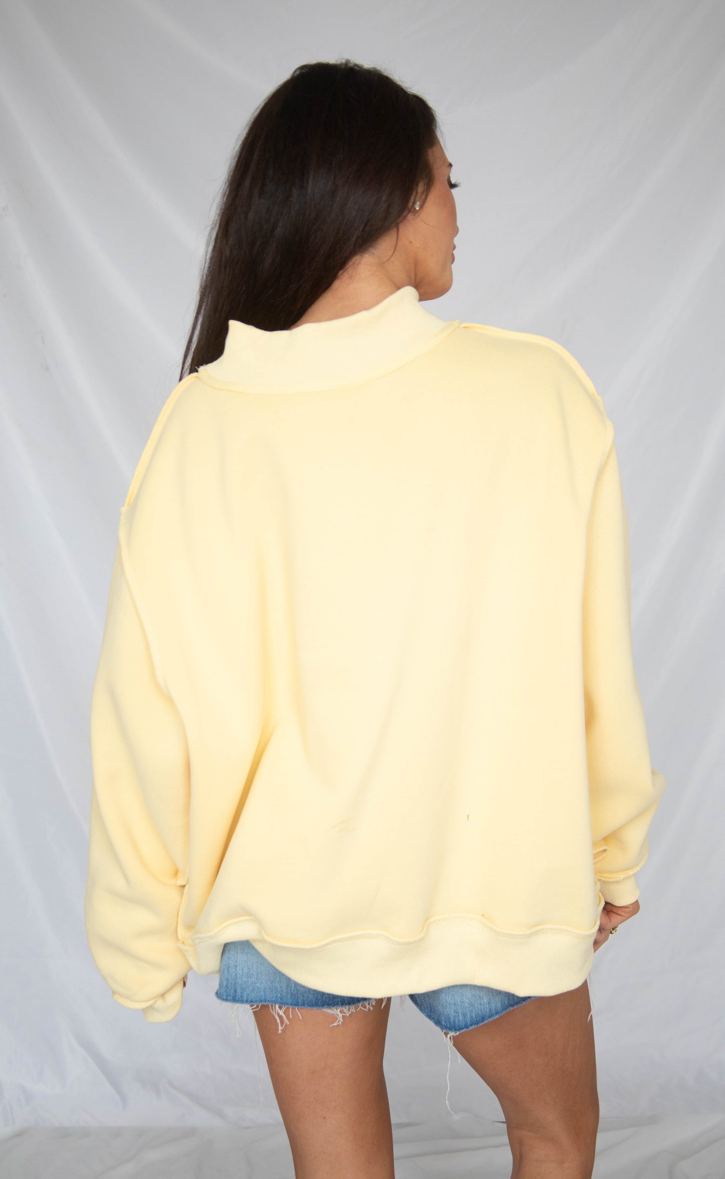 fayetteville puff ink mock neck