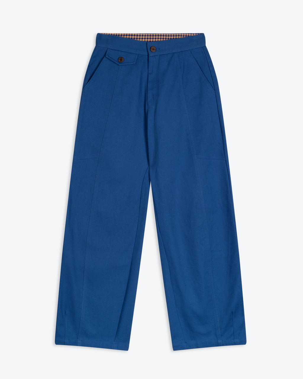 Lowie Worker Blue Panelled Trousers