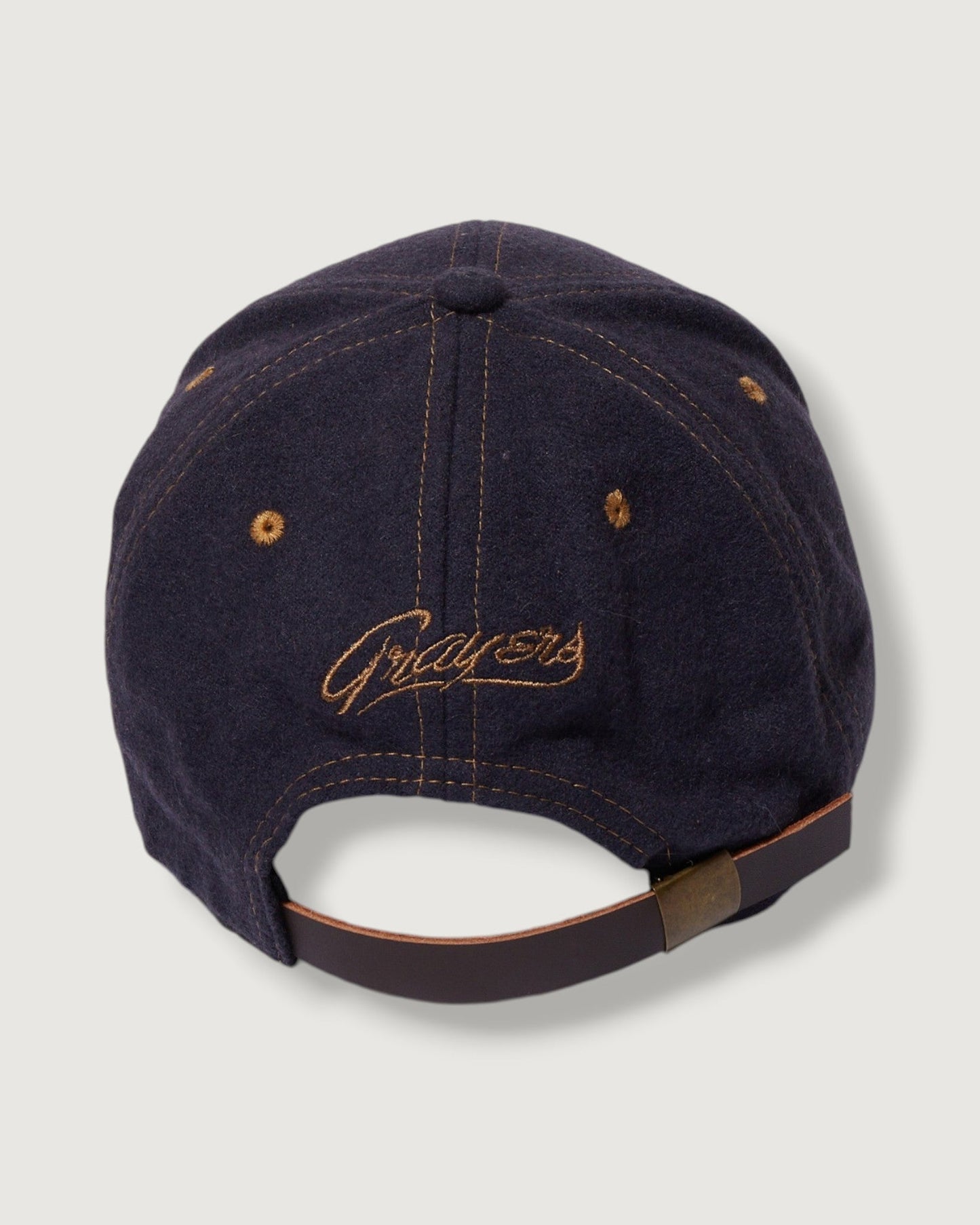 Grayers Logo Wool Baseball Cap - Slate