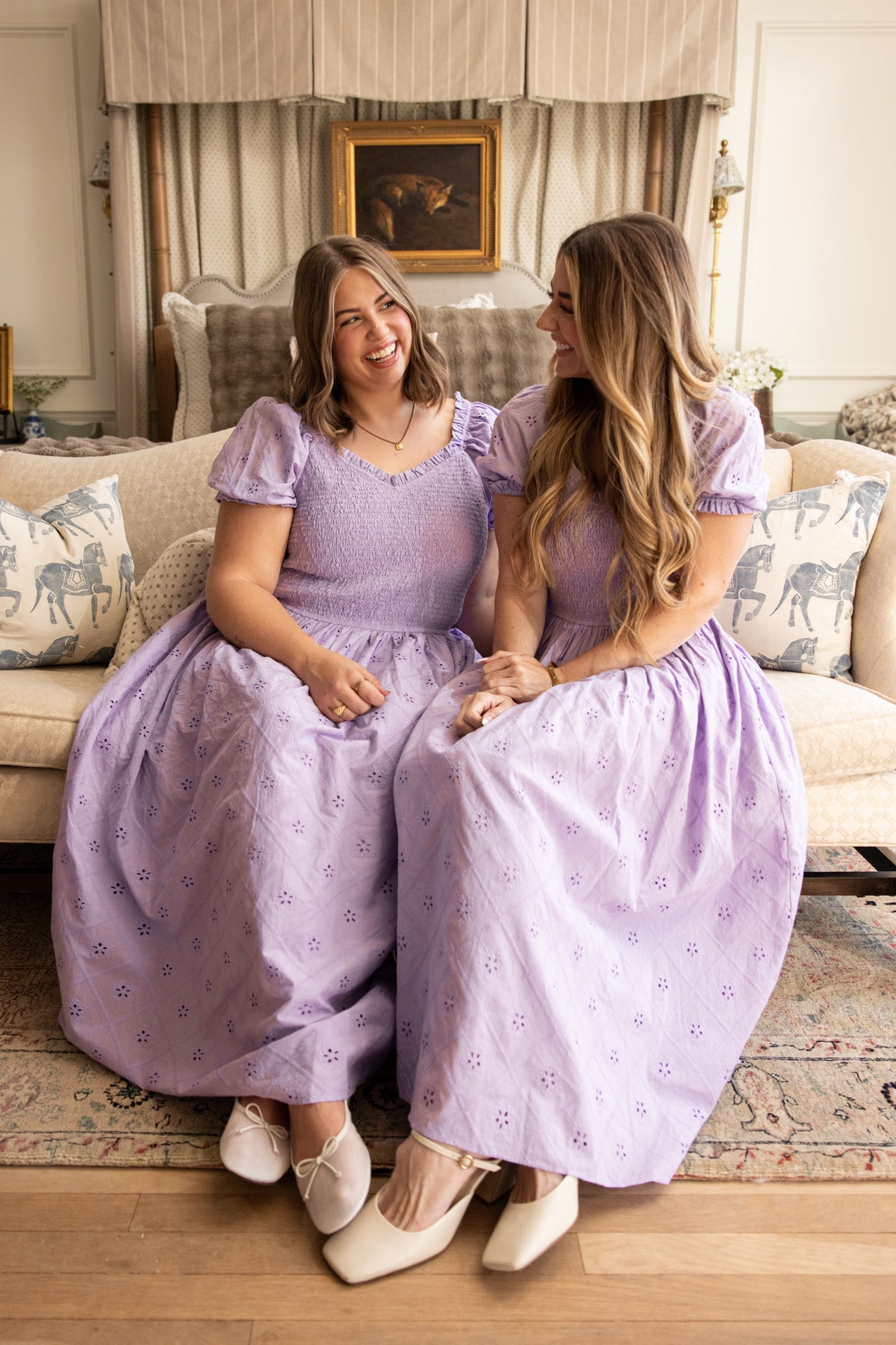 Emmi Dress in Lilac