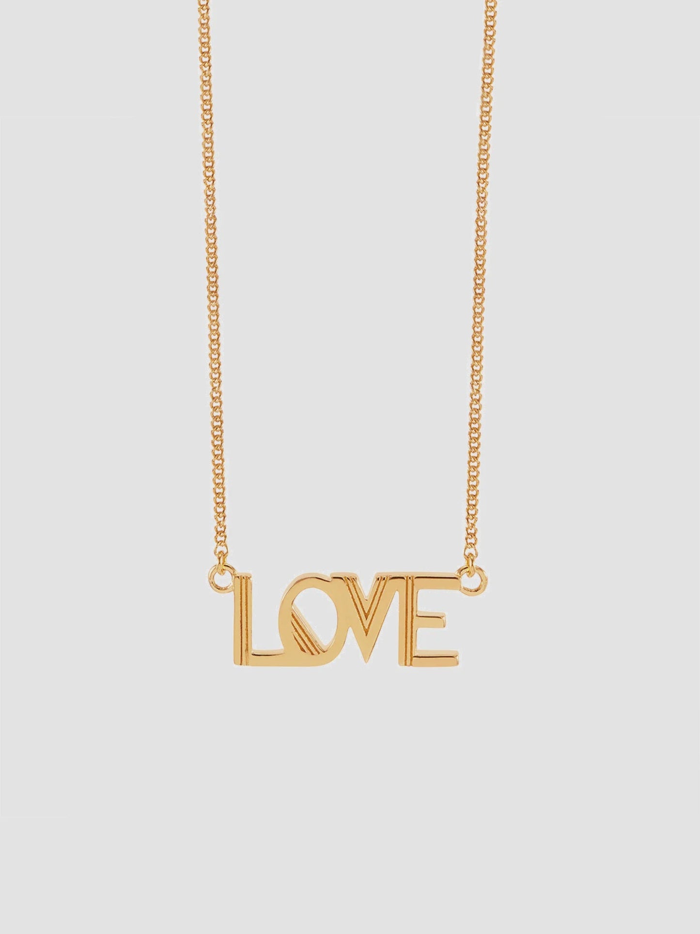 Rachel Jackson Art Deco Love Necklace