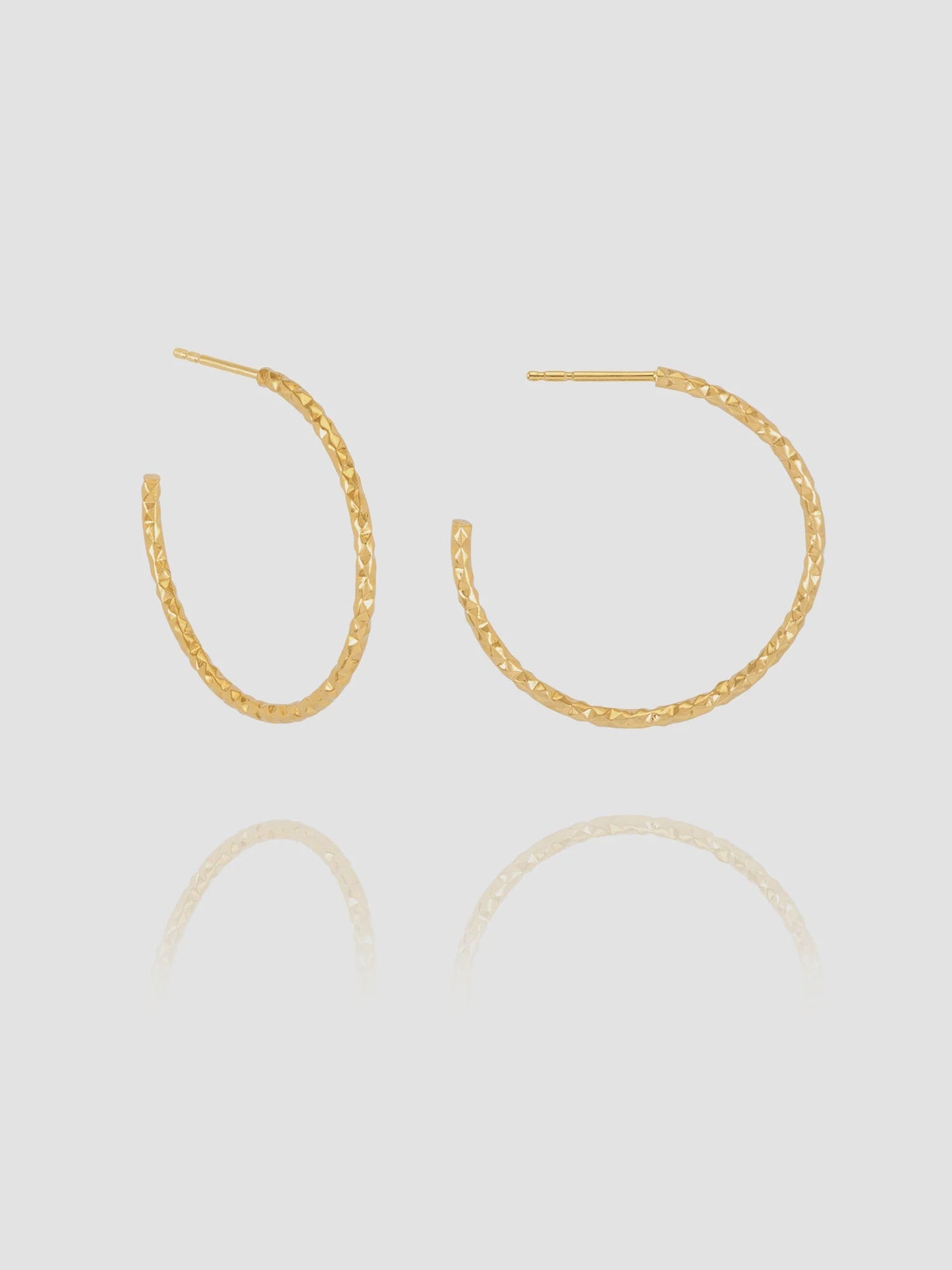 Rachel Jackson Oversized Sun Huggie Hoop Earrings