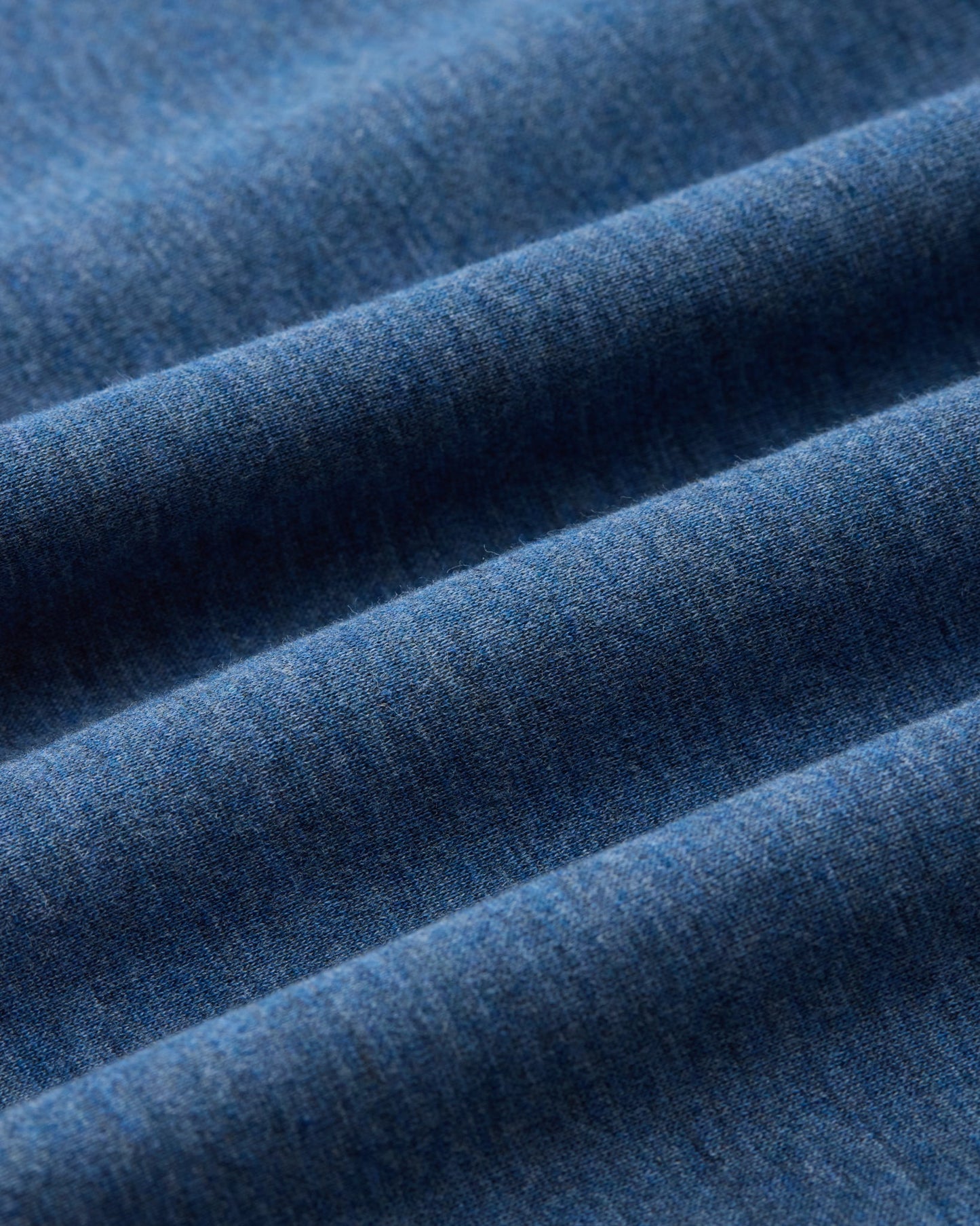 Harrison Double Knit 1/4 Zip - Blue Heather