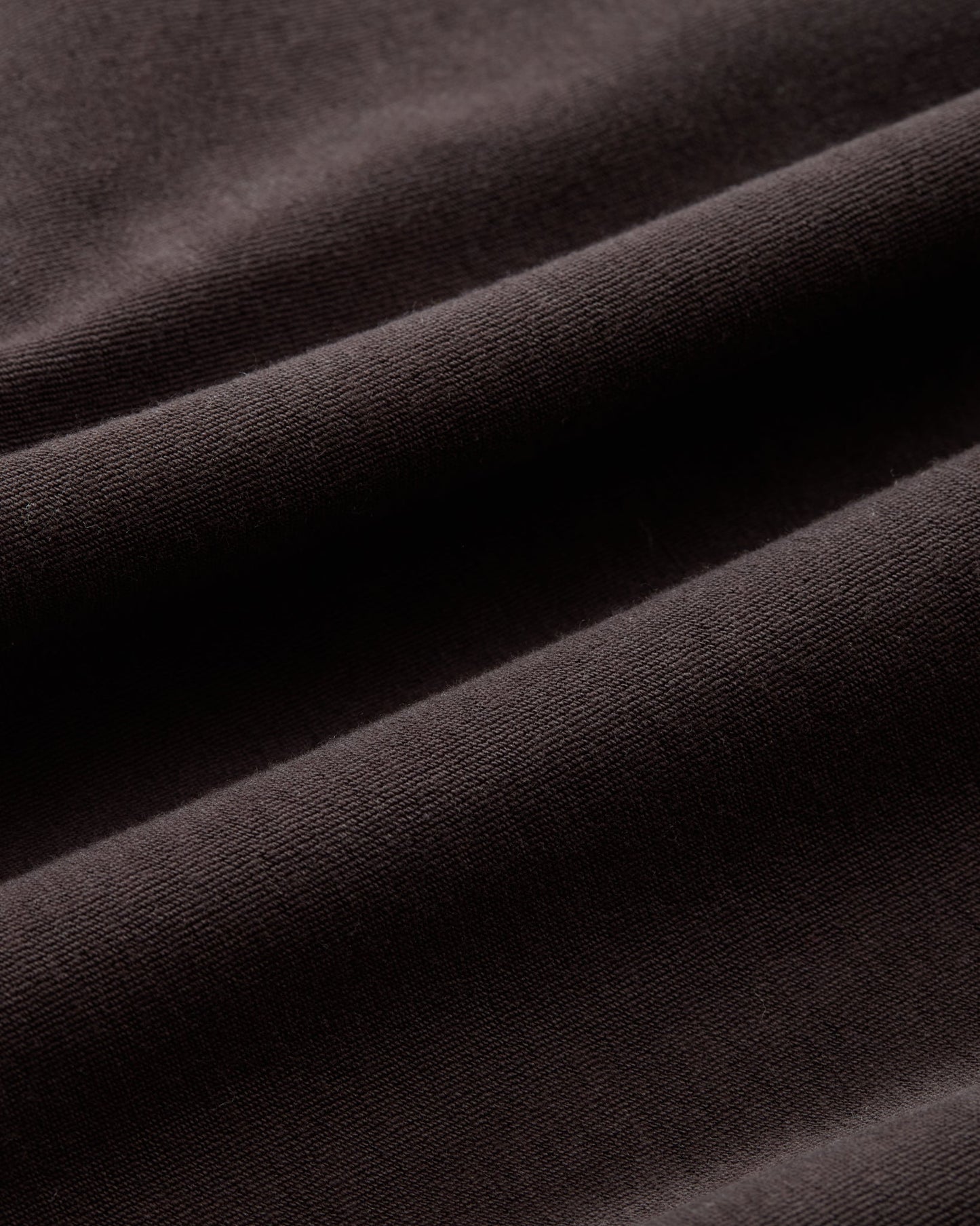 Pembroke Sueded Rib Jacquard 1/4 Zip - Dark Chocolate