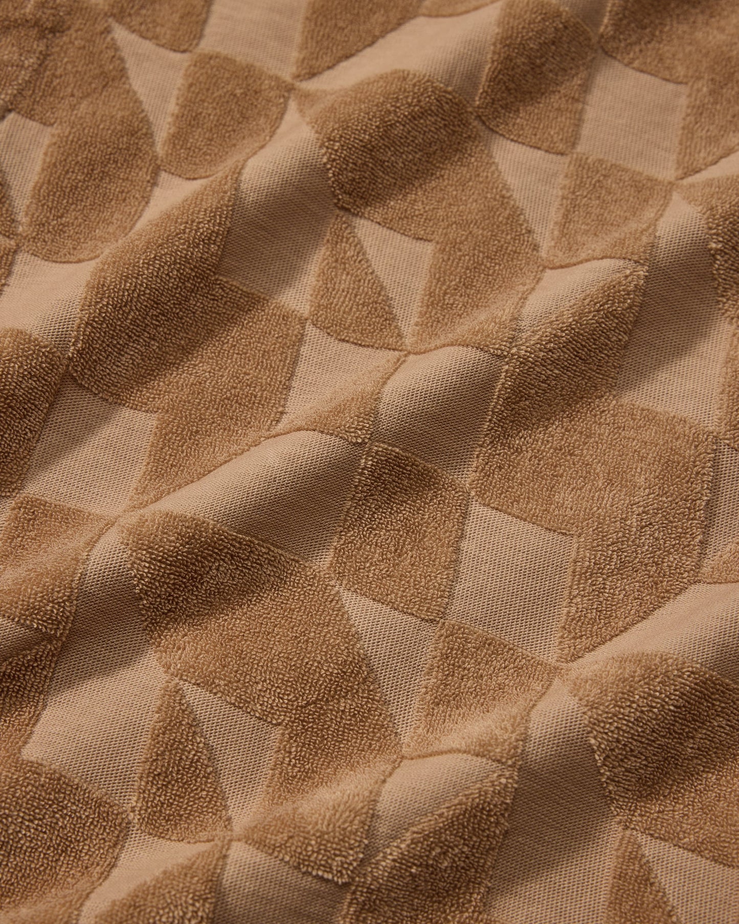 Lalo Terry Jacquard Camp Shirt - Faded Rubber