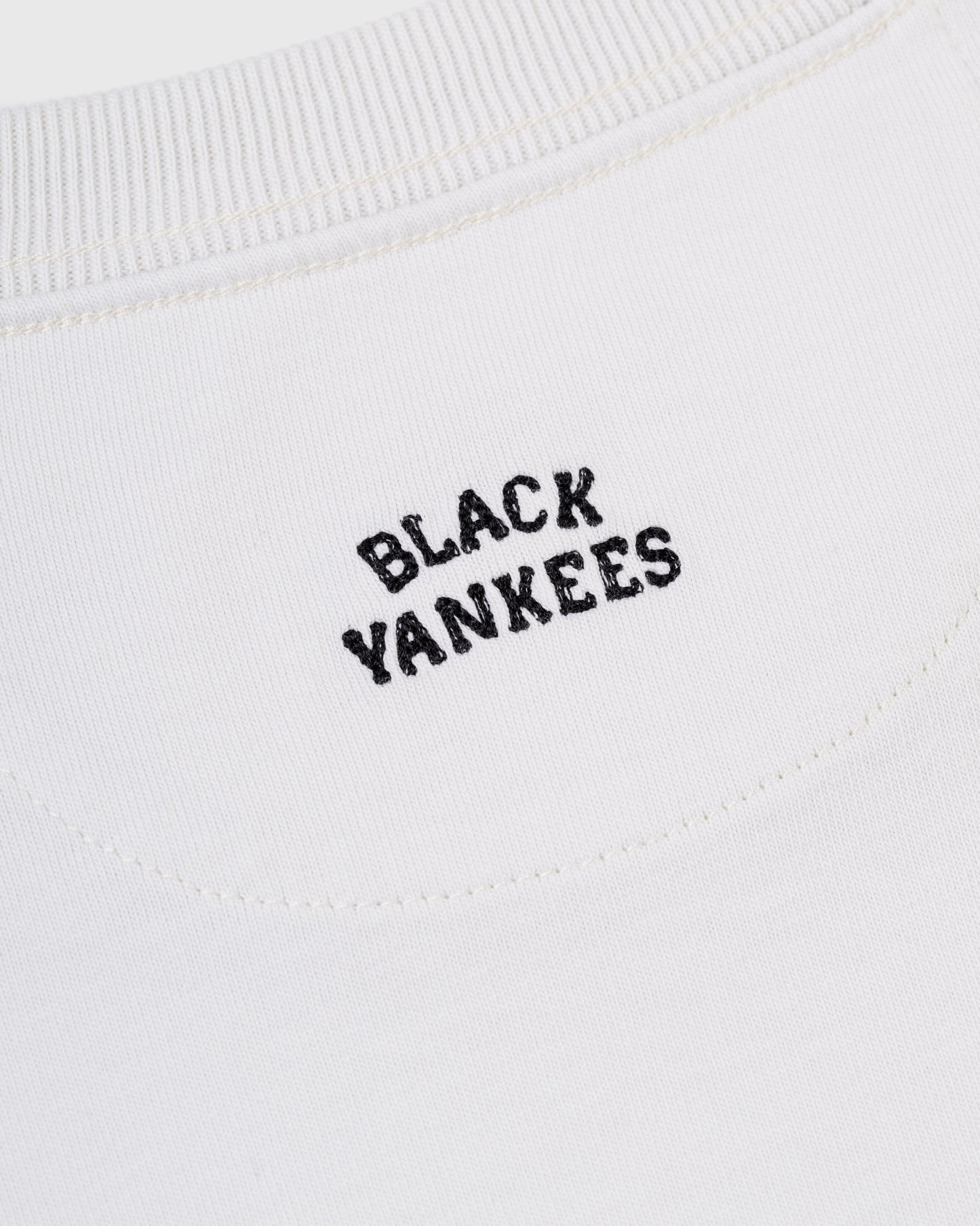 New York Black Yankees Embroidered 'NY' Short Sleeve Tee
