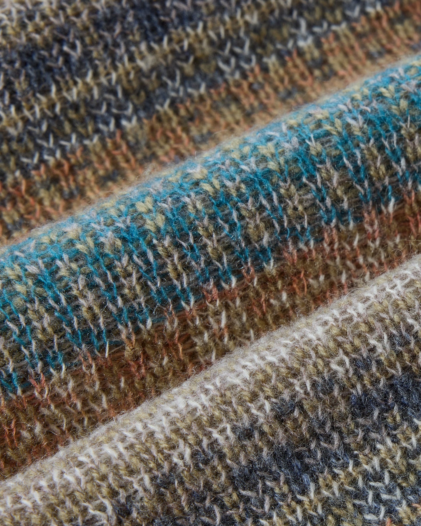 Sideout Fairisle Crew - Oatmeal Olive