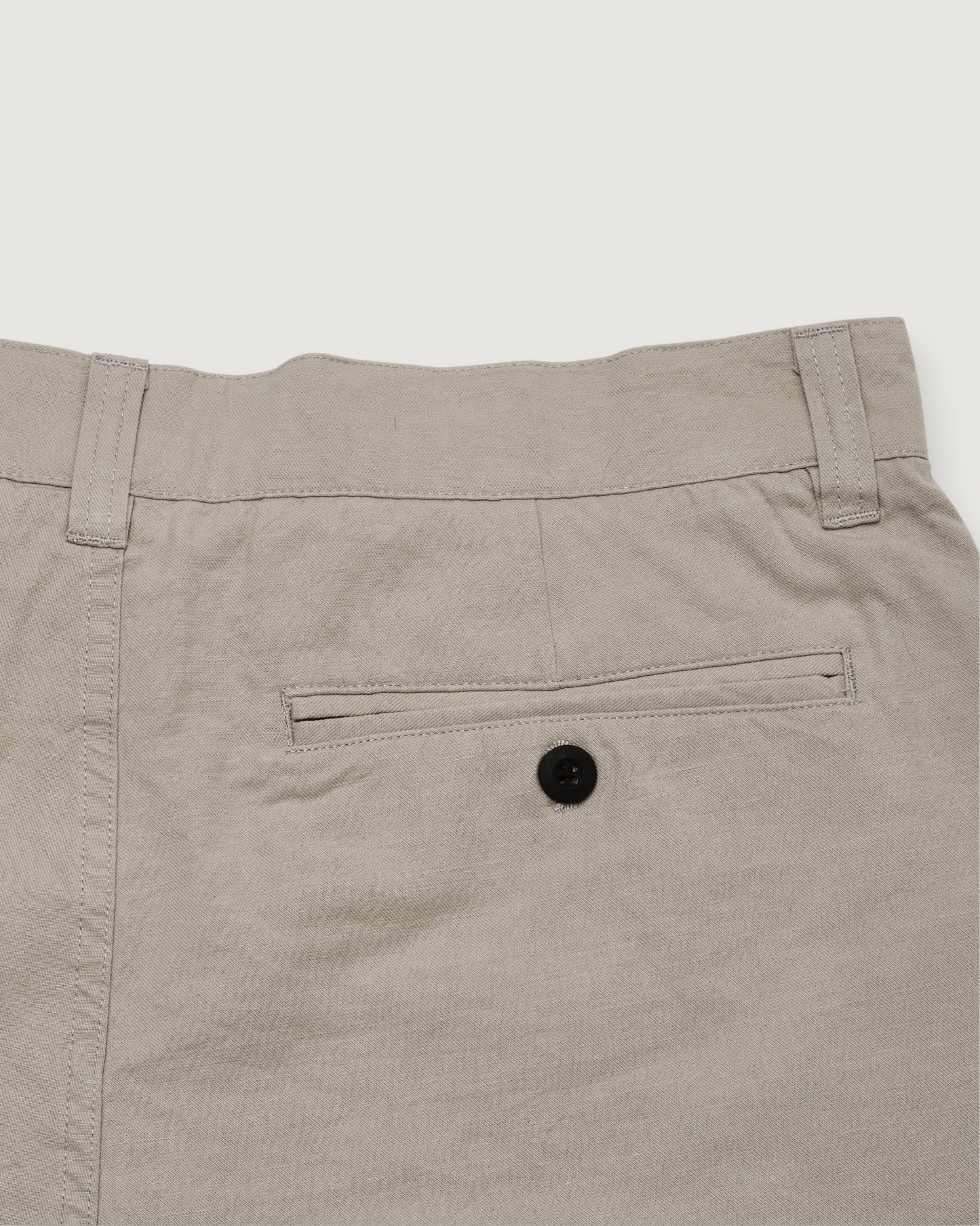 Bimini Cotton Linen Blend Shorts 8" - Glacier Gray