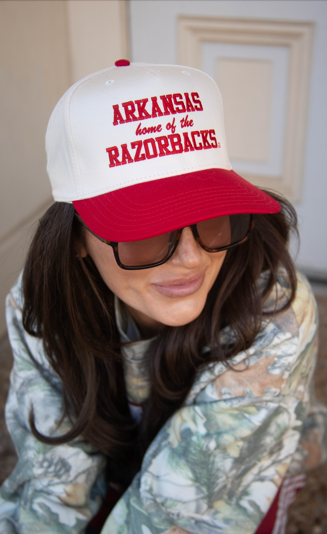 charlie southern: home of the razorbacks trucker hat