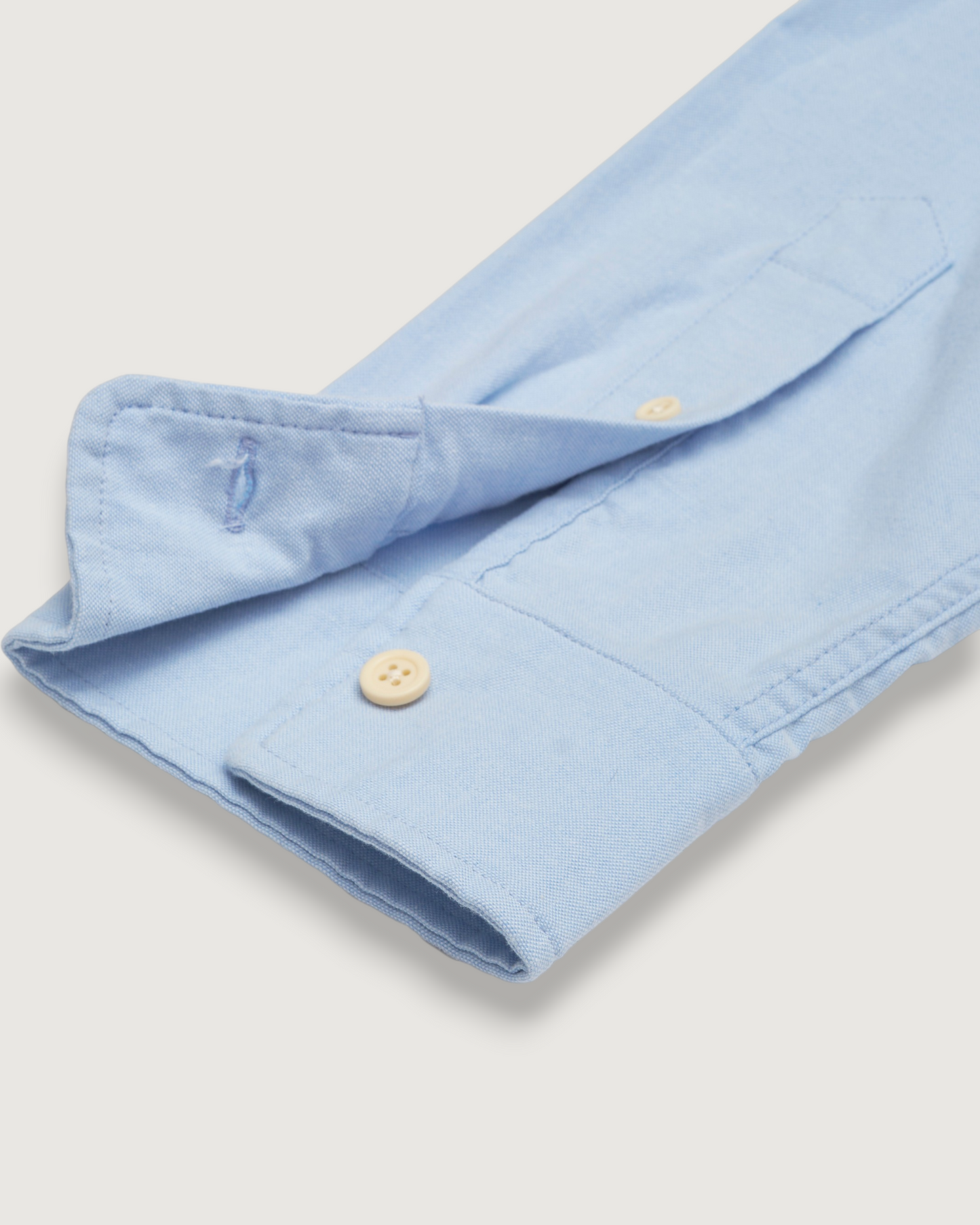 Charles Stretch Oxford Shirt - Light Blue