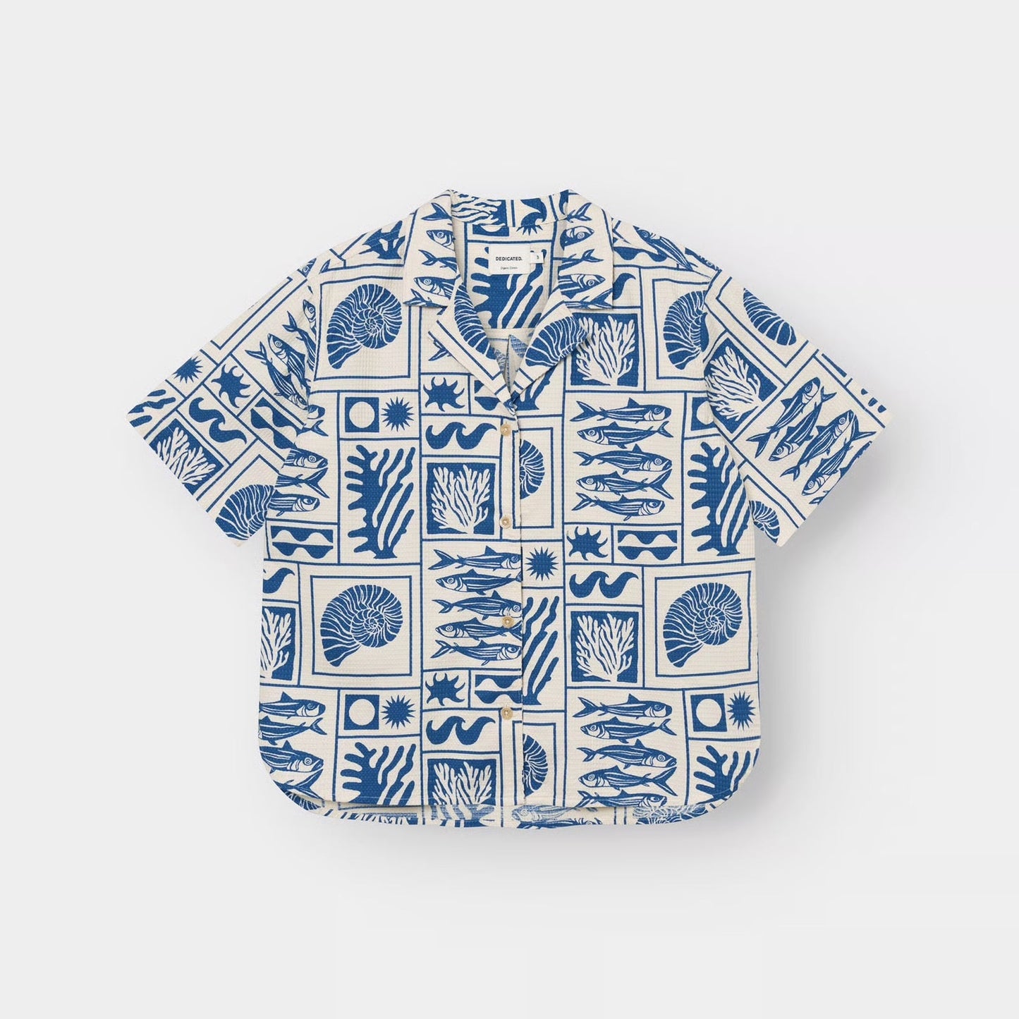 Dedicated Ocean Squares shirt