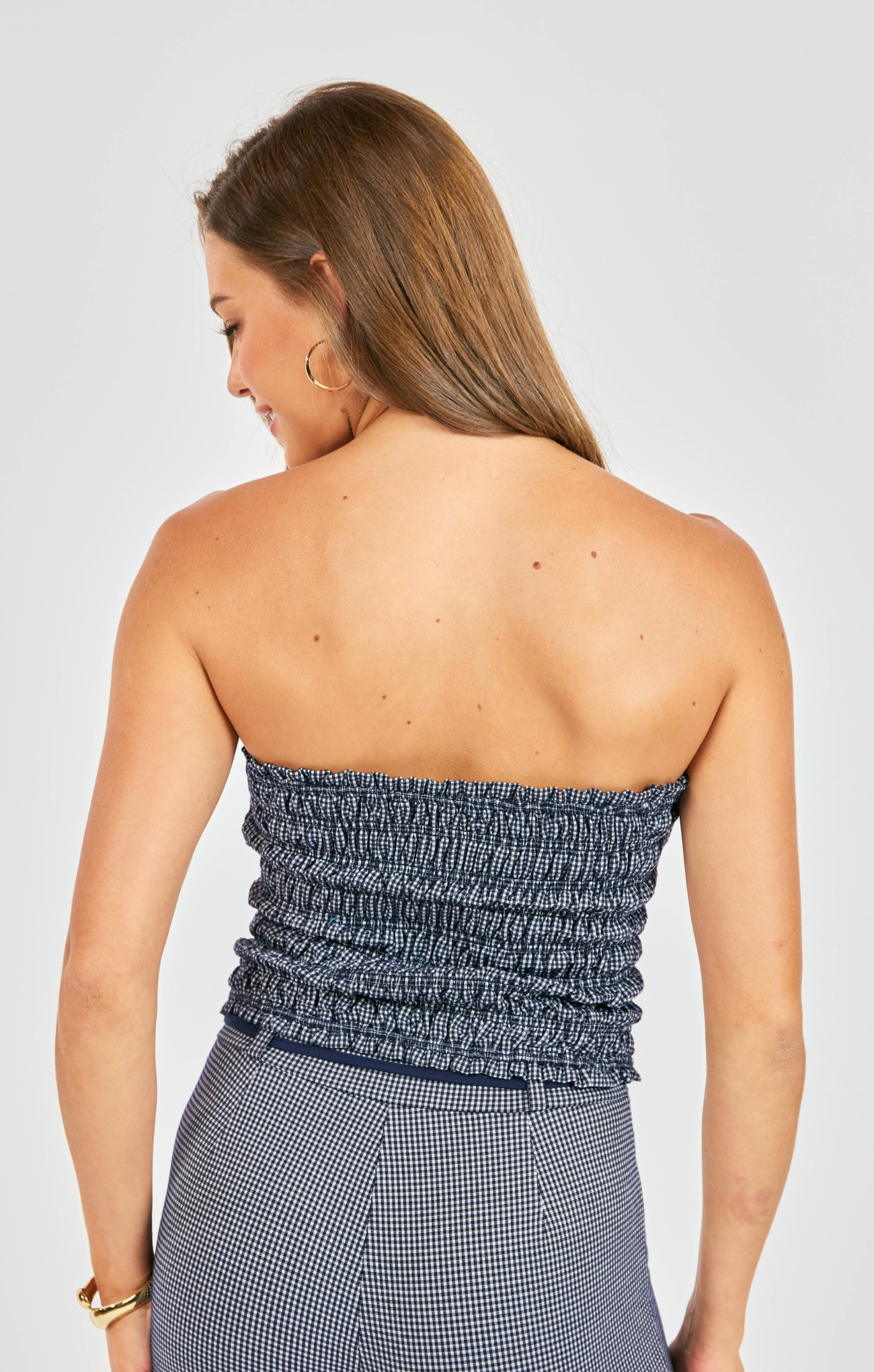 Frankie Smocked Tube Top