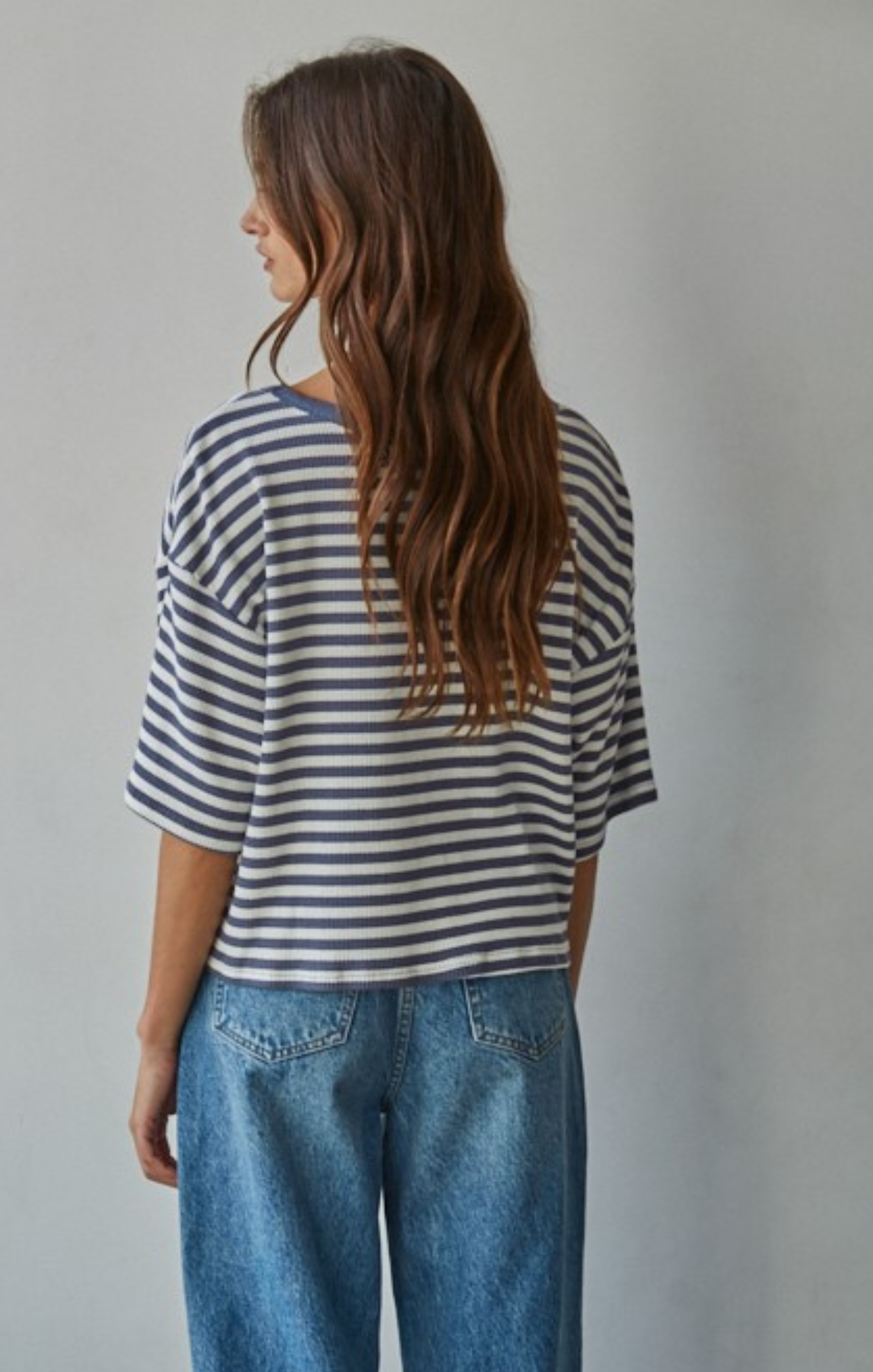 Marley Striped Boxy Fit Top