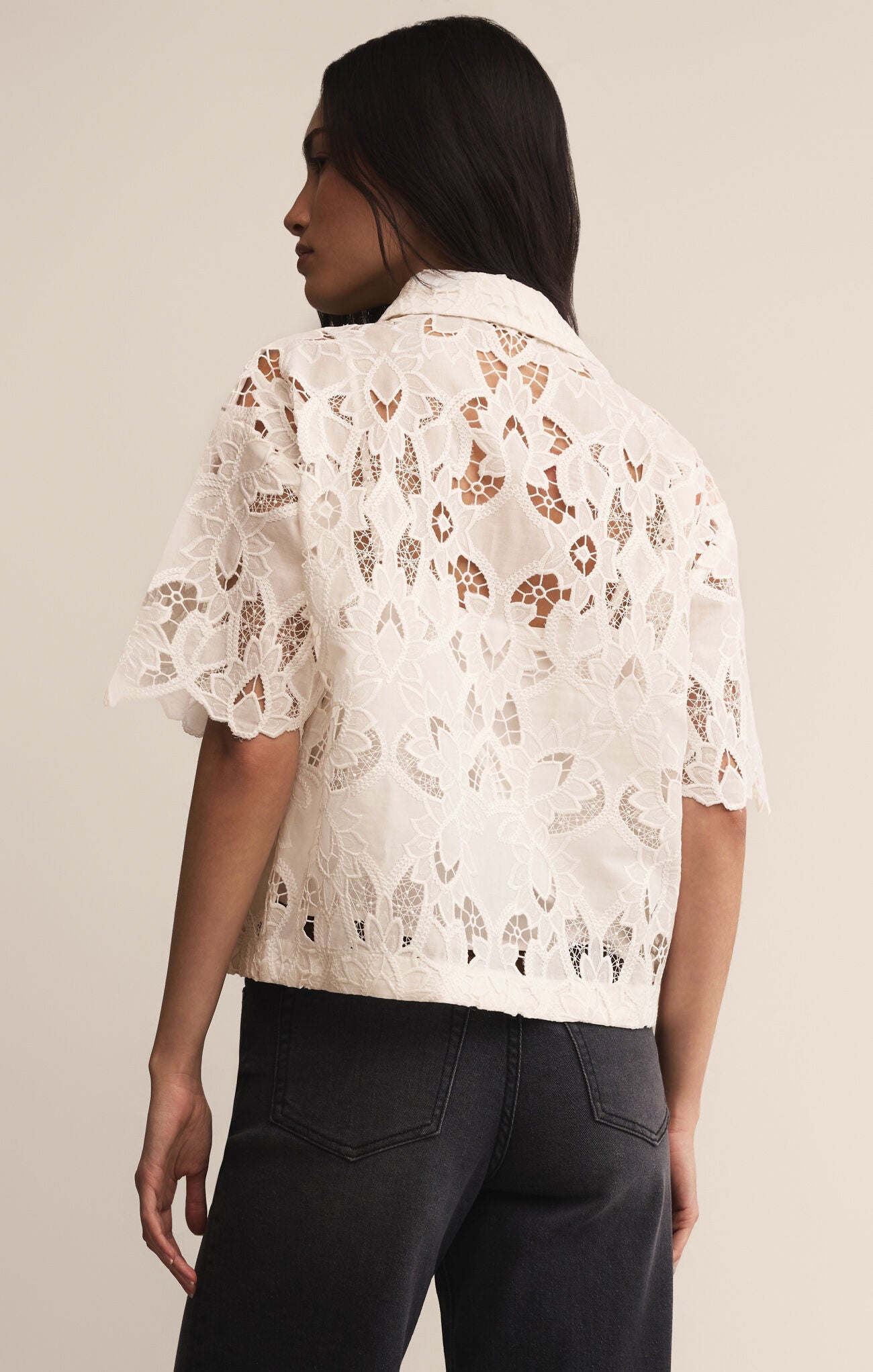 Midnight Lace Top