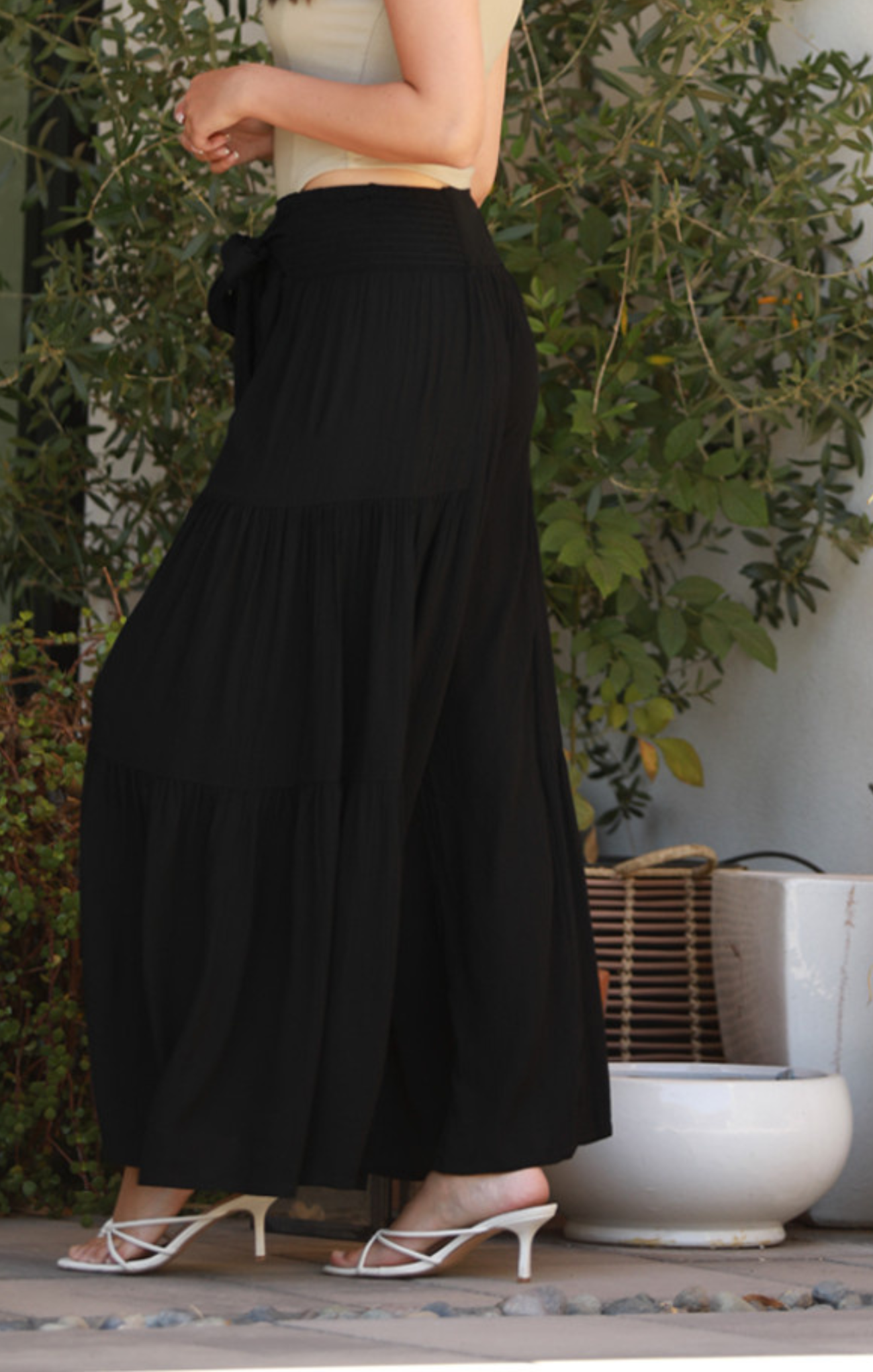 Hallie Tiered Flowy Pant