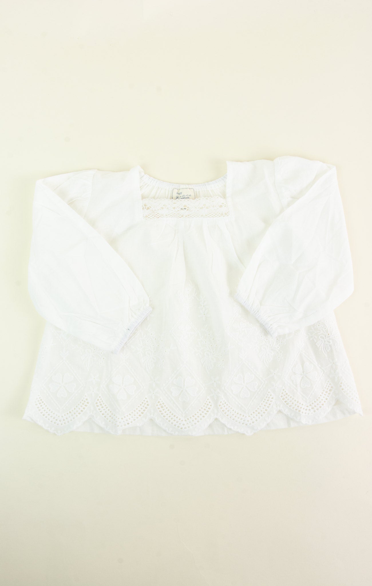 Natalie Square Neck Kids Shirt