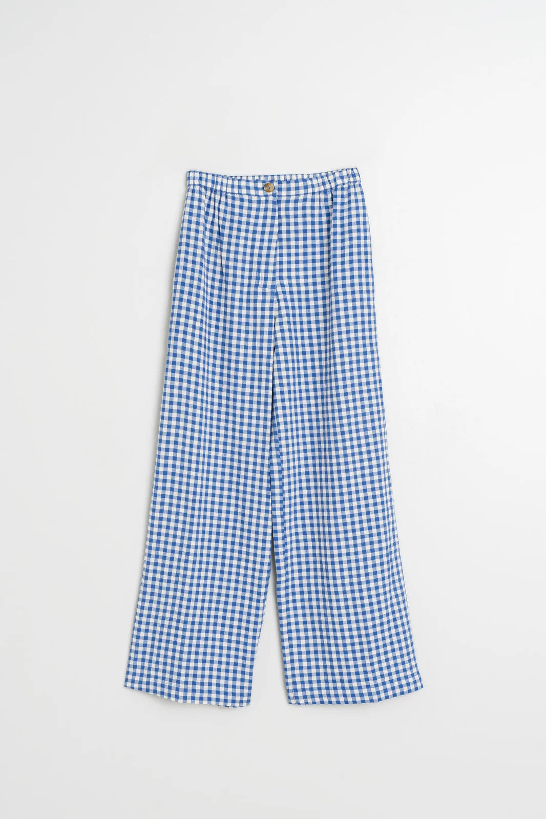 Indi & Cold Cobalt Gingham Trousers