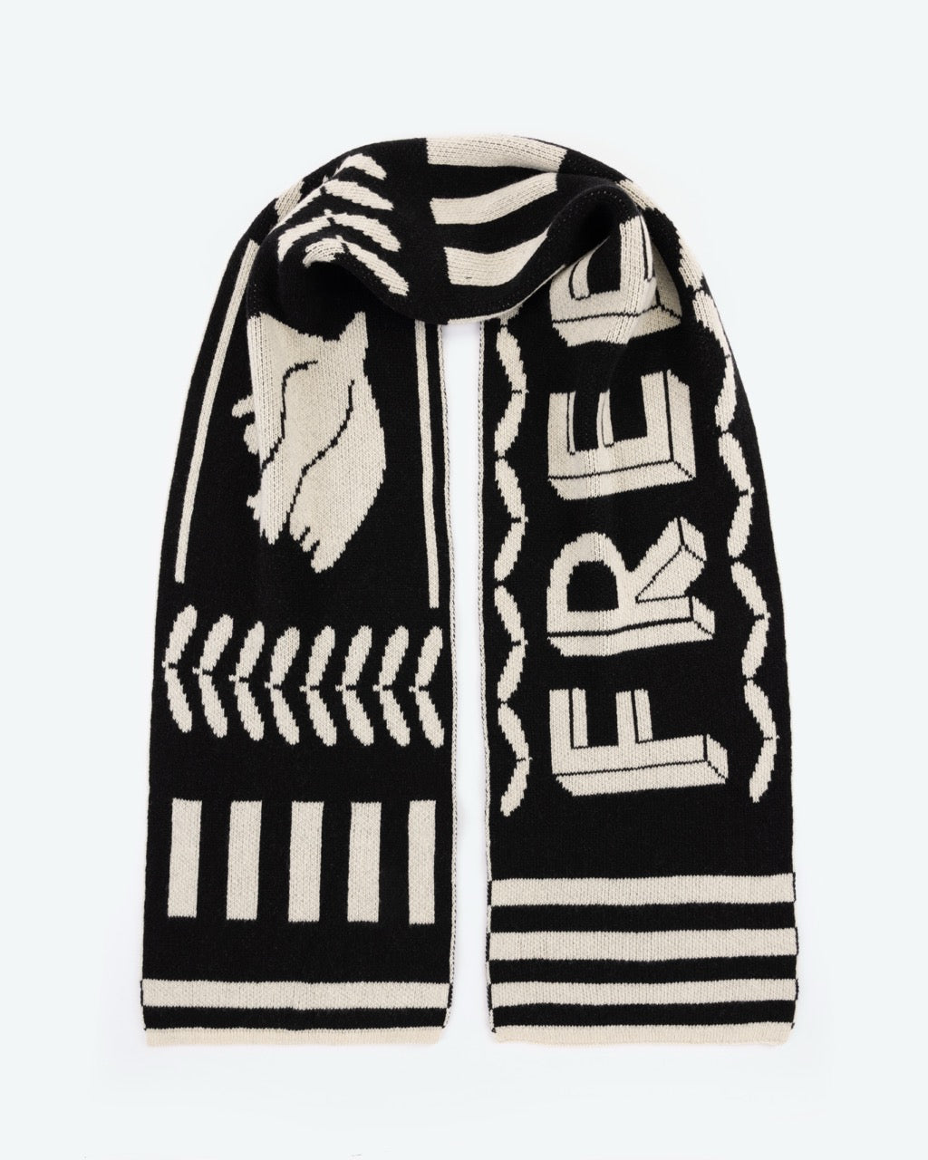 Miss PomPom Palestine Scarf