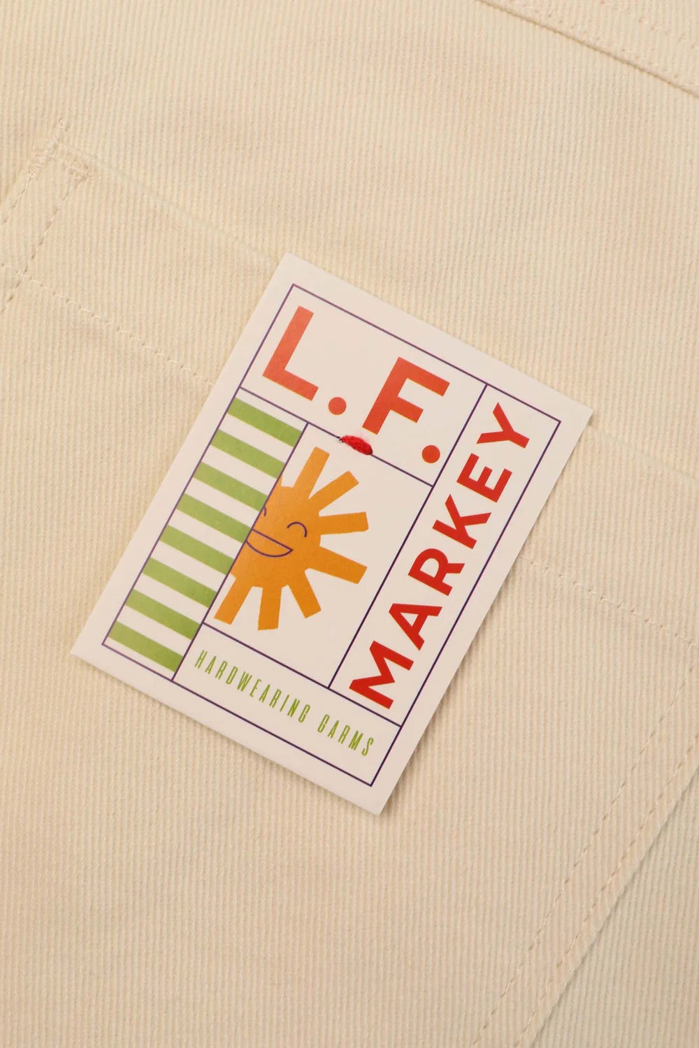 L F Markey Workpant Cream