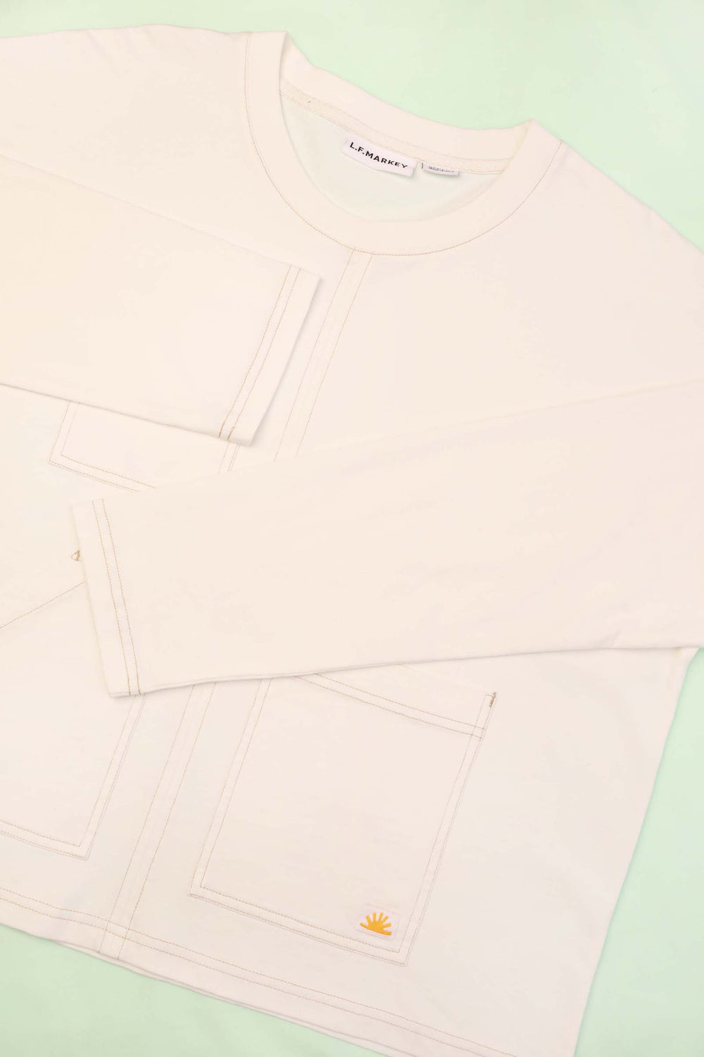 L F Markey Cream Hamley Top