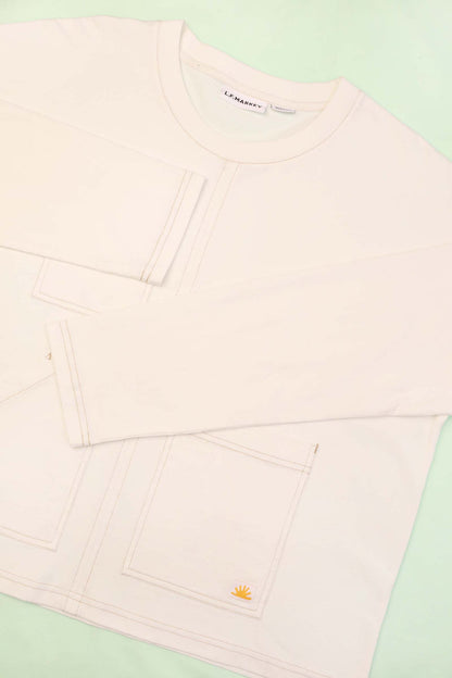 L F Markey Cream Hamley Top