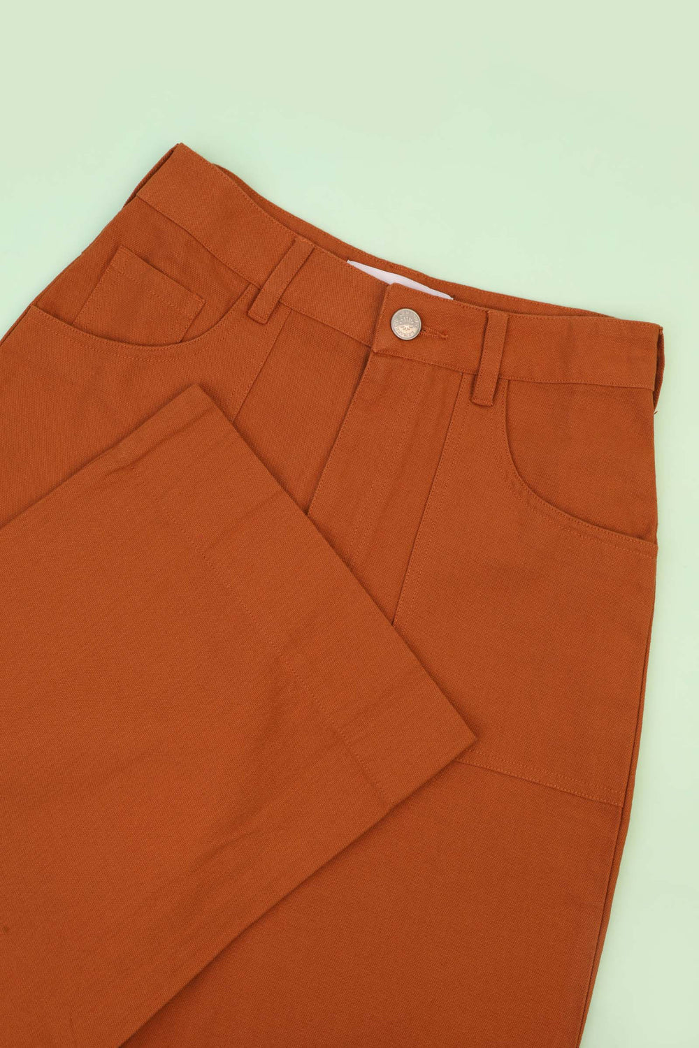 L F Markey Terracotta Carpenter Trousers