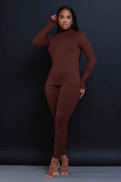 Record Timing Legging Set - Americano