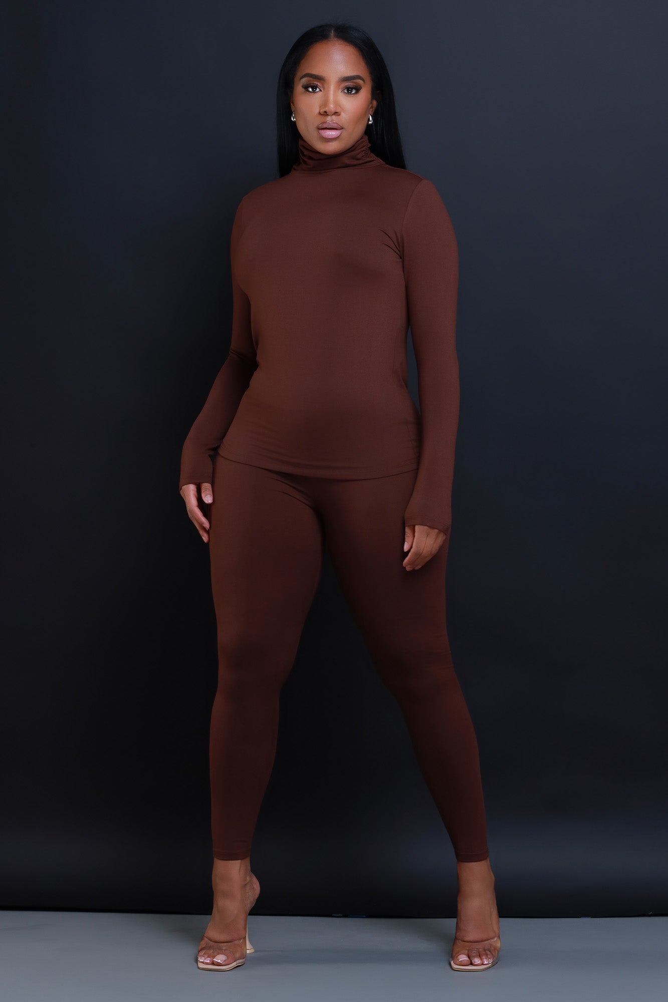 Record Timing Legging Set - Americano