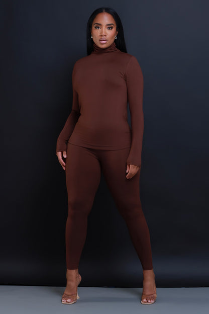 Record Timing Legging Set - Americano