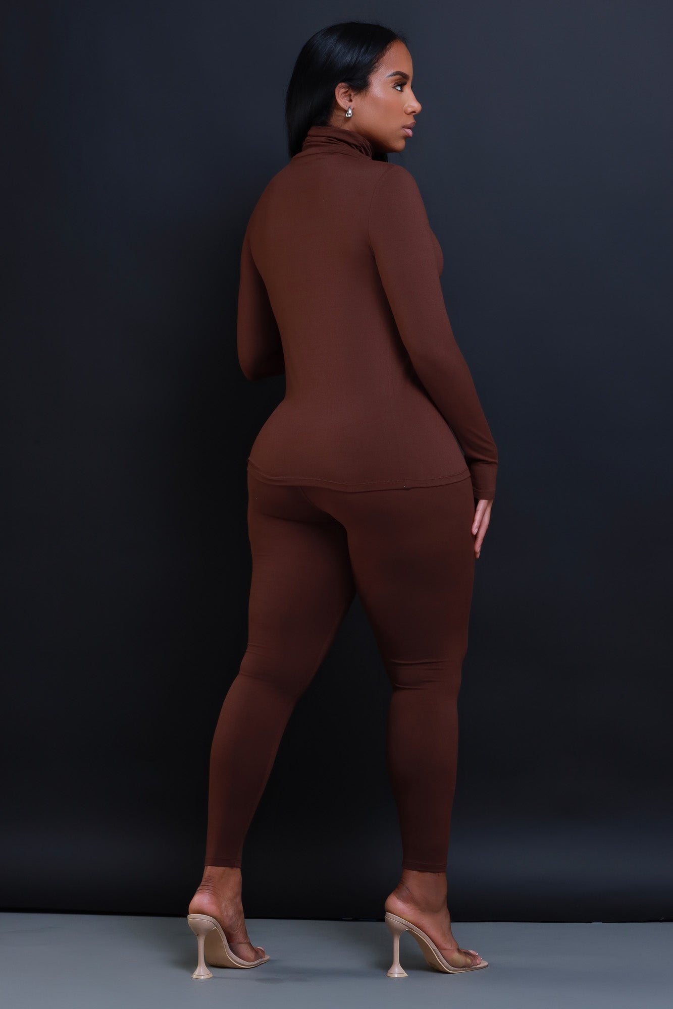 Record Timing Legging Set - Americano