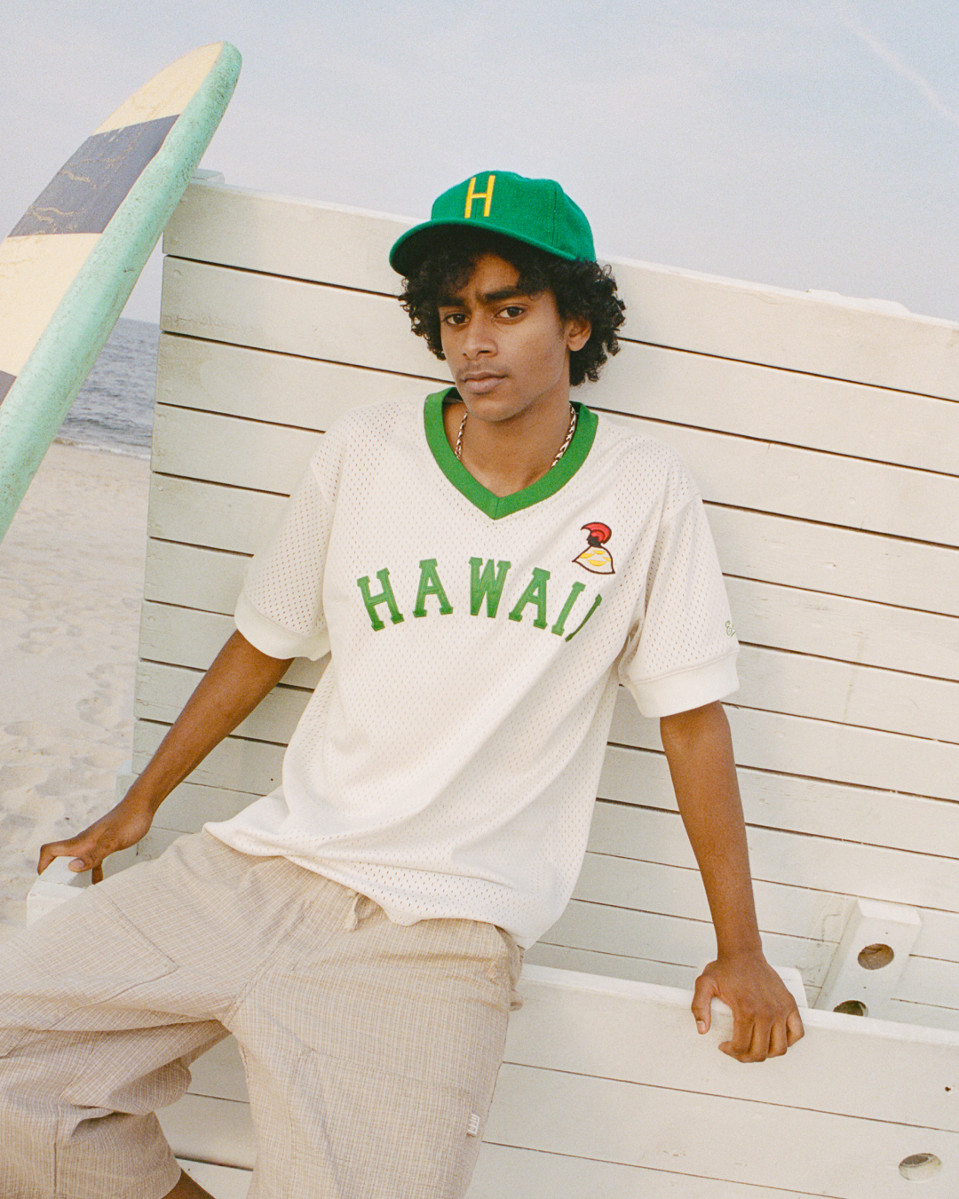 Hawaii Islanders (PCL) Mesh V-Neck Mesh Jersey