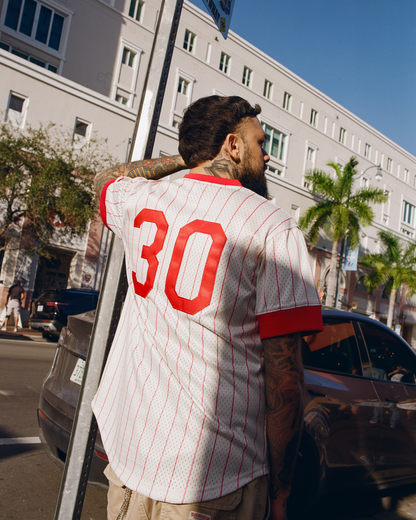 Havana Cubans Mesh V-Neck Jersey