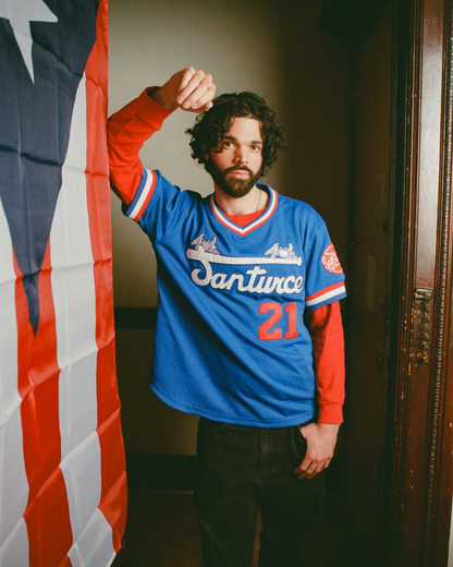 Santurce Cangrejeros Mesh V-Neck Jersey