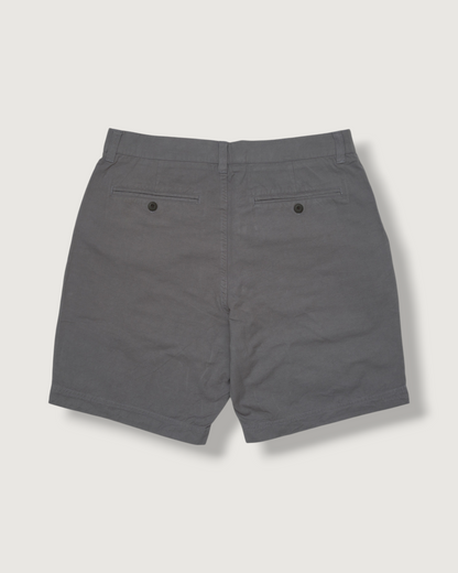 Bimini Linen Blend Shorts 8" - Grisaille Blue