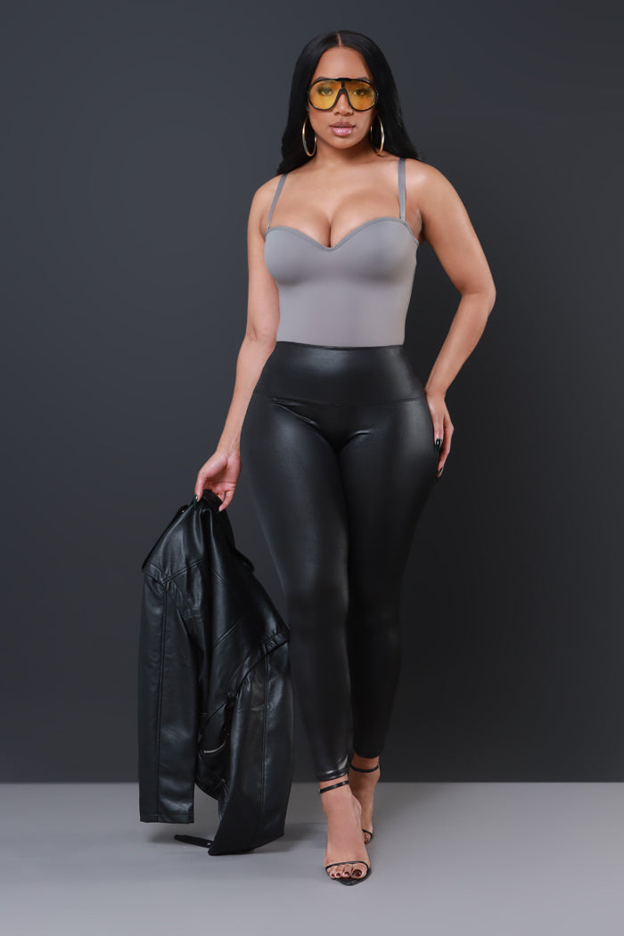 Get Set High Rise Leggings - Black