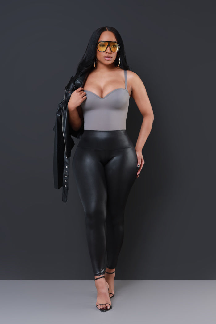 Get Set High Rise Leggings - Black
