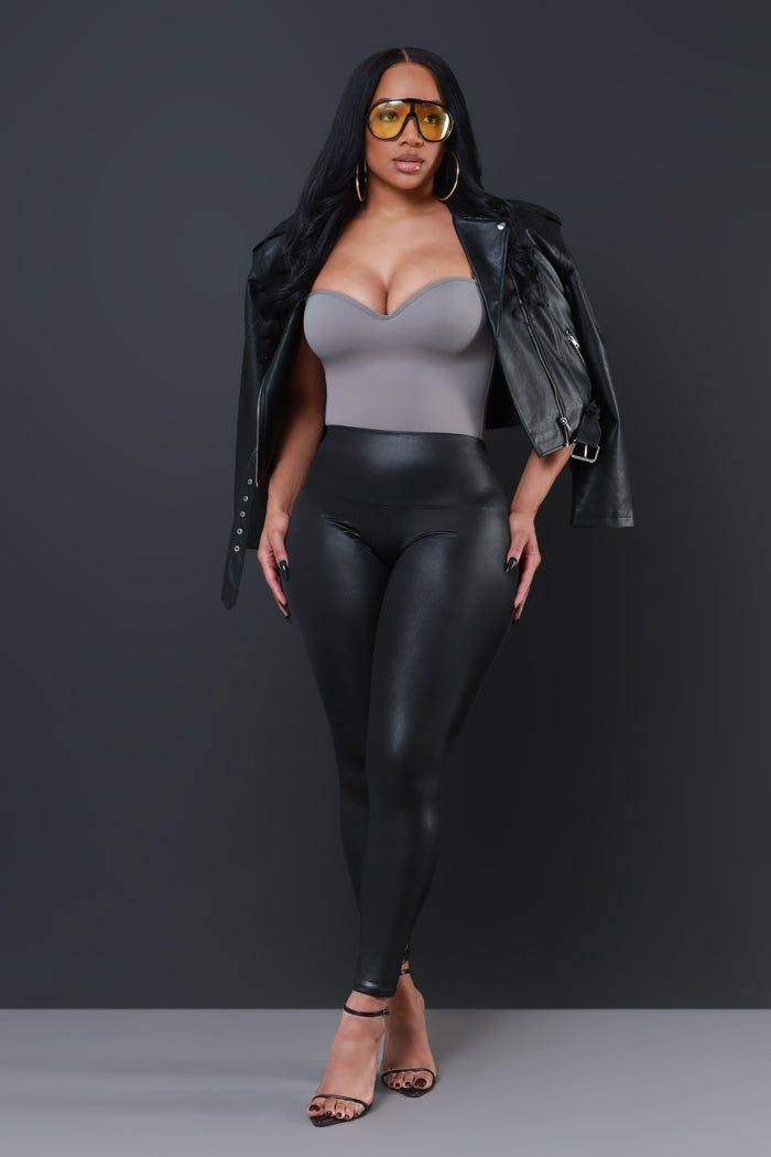 Get Set High Rise Leggings - Black