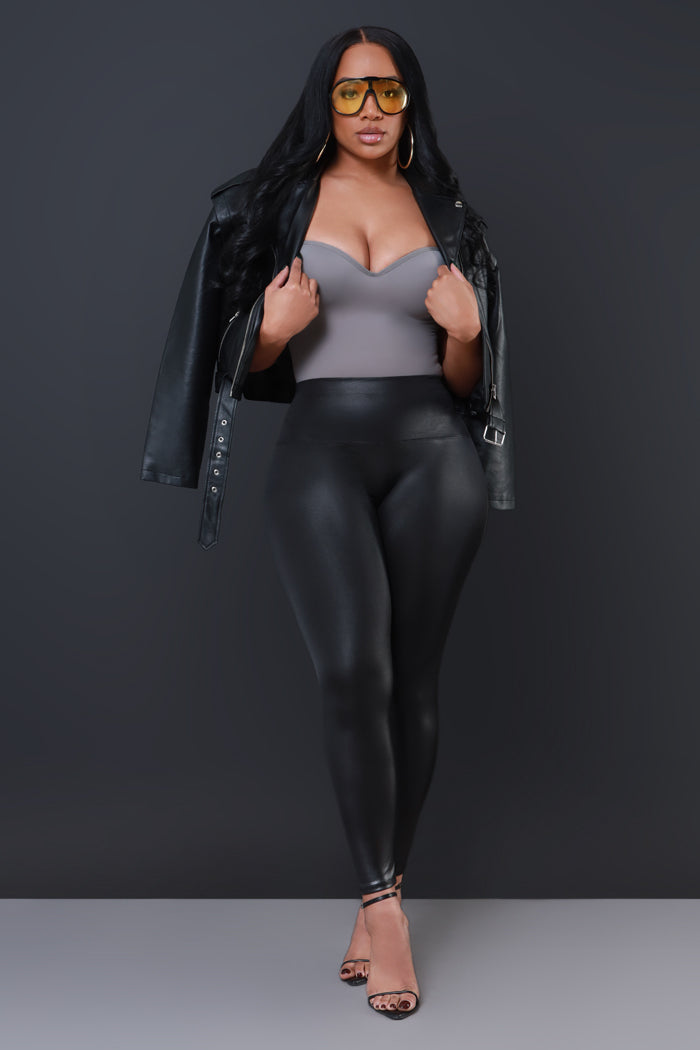 Get Set High Rise Leggings - Black