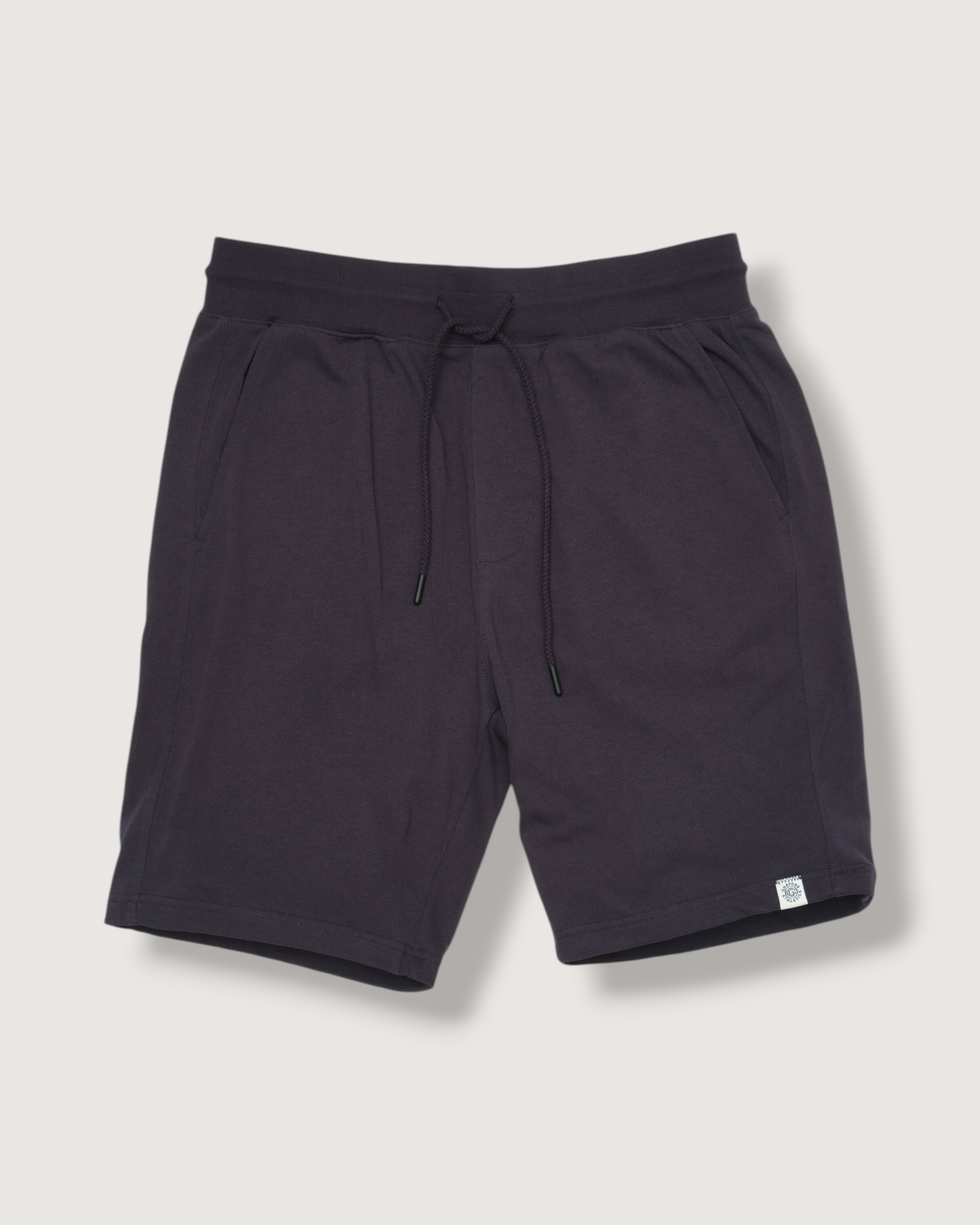 Elevated Jersey Draw Cord Shorts 8" - Dark Blue