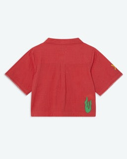 Lowie Applique Red Sea Shirt