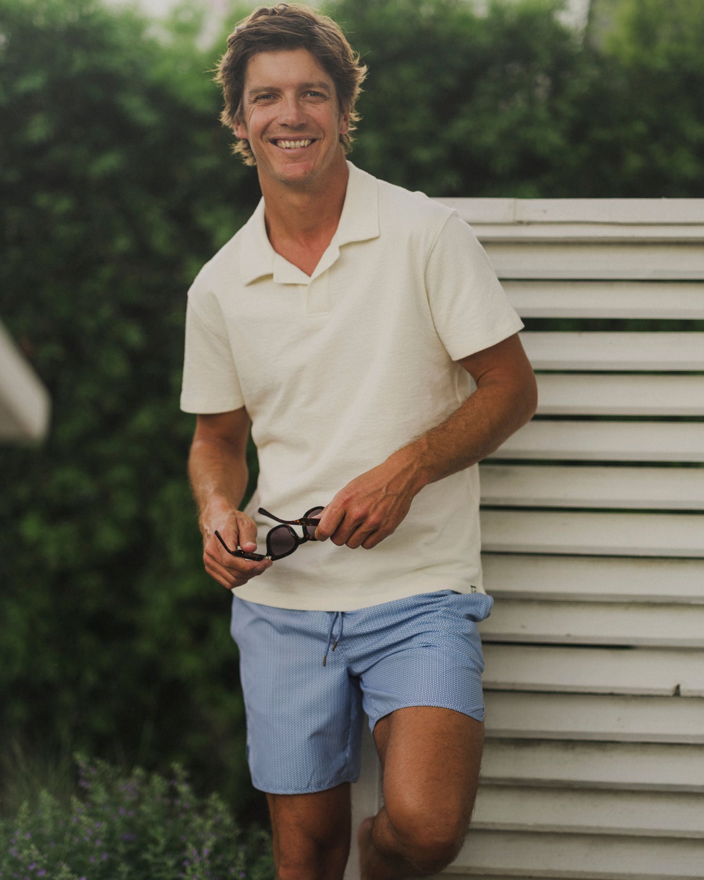 Baja Loopback Polo - Sand