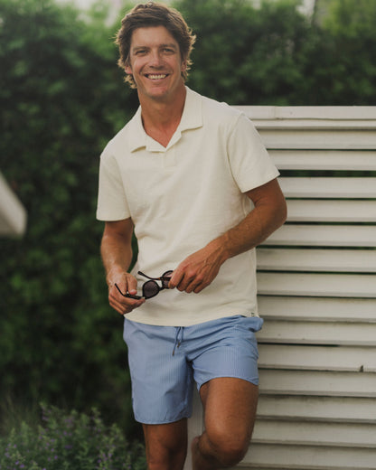 Baja Loopback Polo - Sand